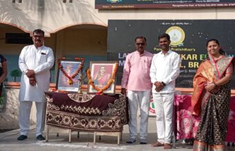बानकर स्कूलकडून पत्रकारांचा सन्मान
