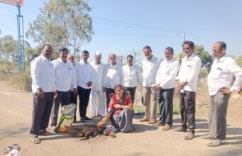 ब्राम्हणीत विविध विकास कामांच भूमिपूजन