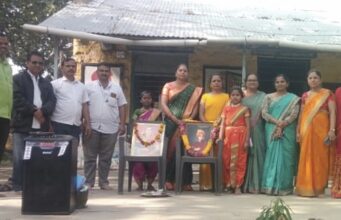 ब्राह्मणी झेडपी शाळेत जयंती उत्सव उत्साहात