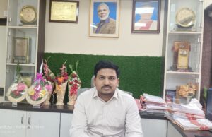 वैभव शिंदे यांनी स्वीकारला पदभार