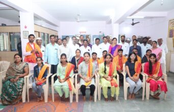 ब्राम्हणी सोसायटीकडून गुणवंत विद्यार्थ्यांचा सन्मान