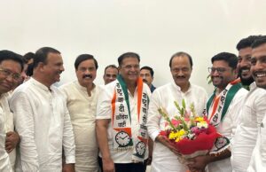 तनपुरे यांचा पक्ष प्रवेश….