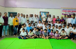 राहुरी फॅक्टरी : संत सेना महाराजांना अभिवादन