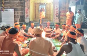 ब्राम्हणीत नाथ भक्तांकडून आदर्शवत कार्य