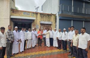आढाव यांचा वळणमध्ये सन्मान